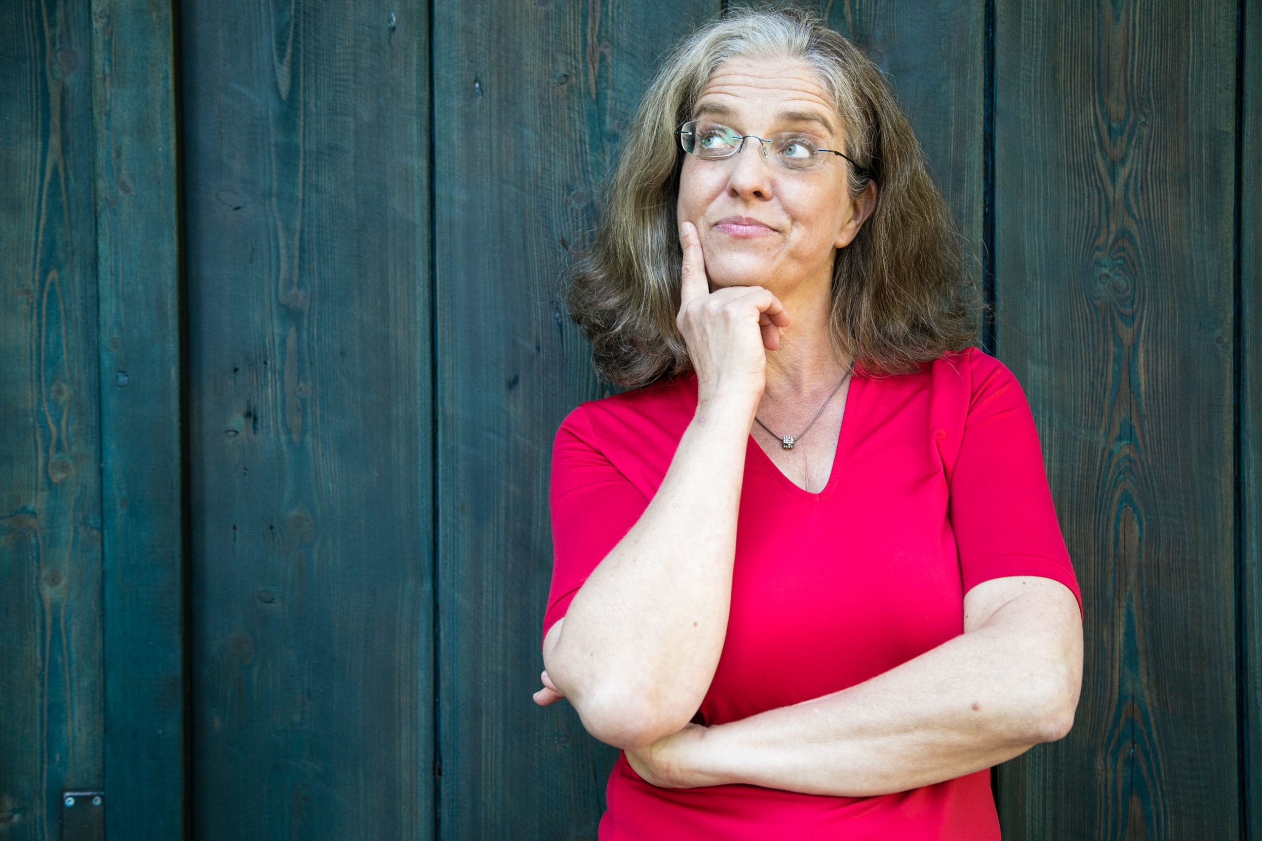 Silke Stamme - Foto von Maya Meiners Silke Stamme Portrait verschränkte Arme